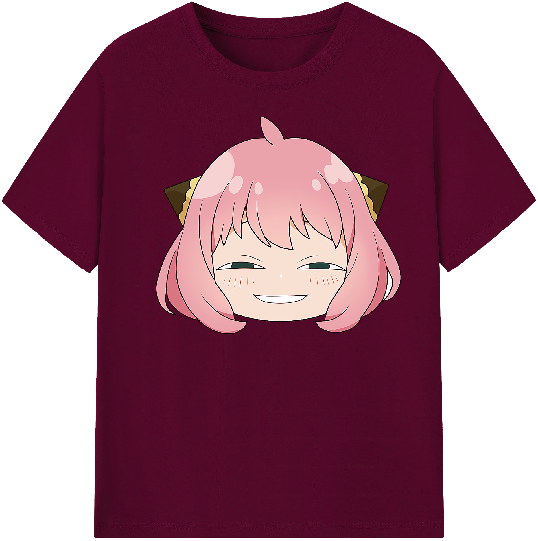 （画像用） SPY×FAMILY间谍家家酒 レディースカジュアルプリントTシャツ（綿100％）